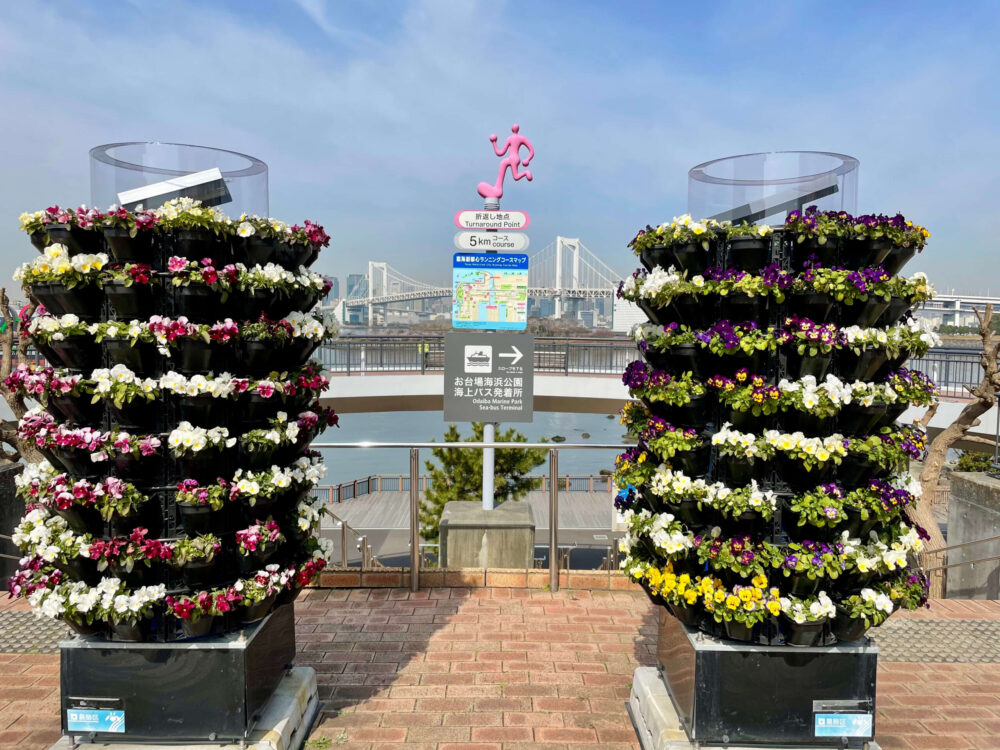 旅ラン ヒルトンお台場 ランニングコース
