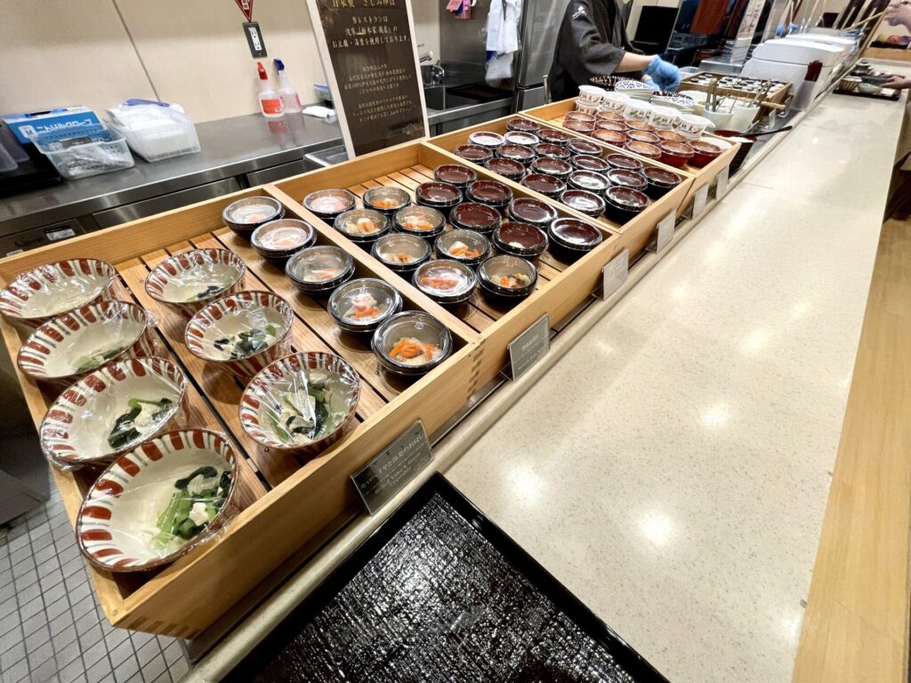 野乃浅草 朝食 味めぐり小鉢横丁