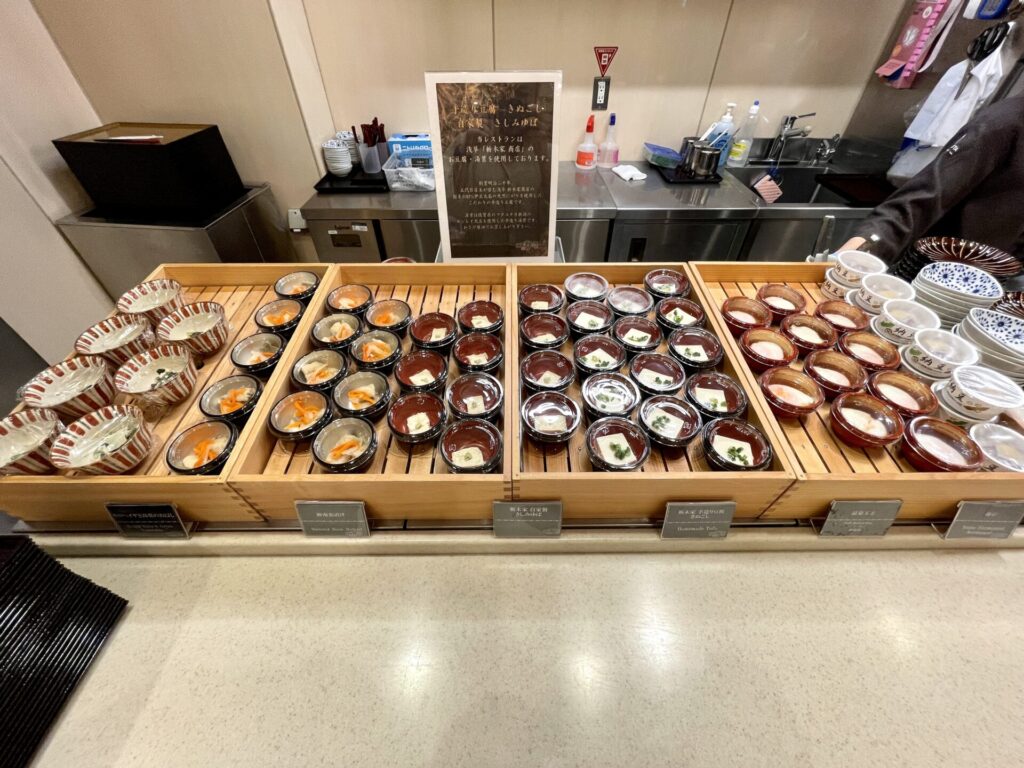 野乃浅草 朝食 味めぐり小鉢横丁