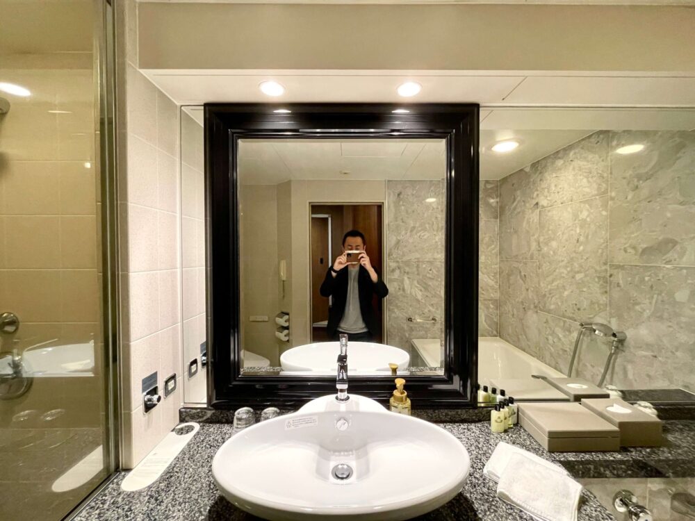 インターコンチネンタル東京ベイ エグゼクティブルーム 洗面台