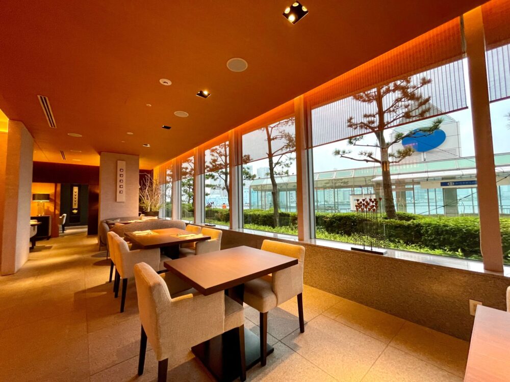 インターコンチネンタル東京ベイ 和ラウンジの雰囲気