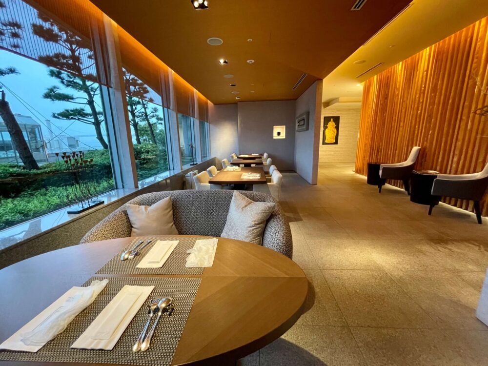 インターコンチネンタル東京ベイ 和ラウンジ カクテルタイムの雰囲気