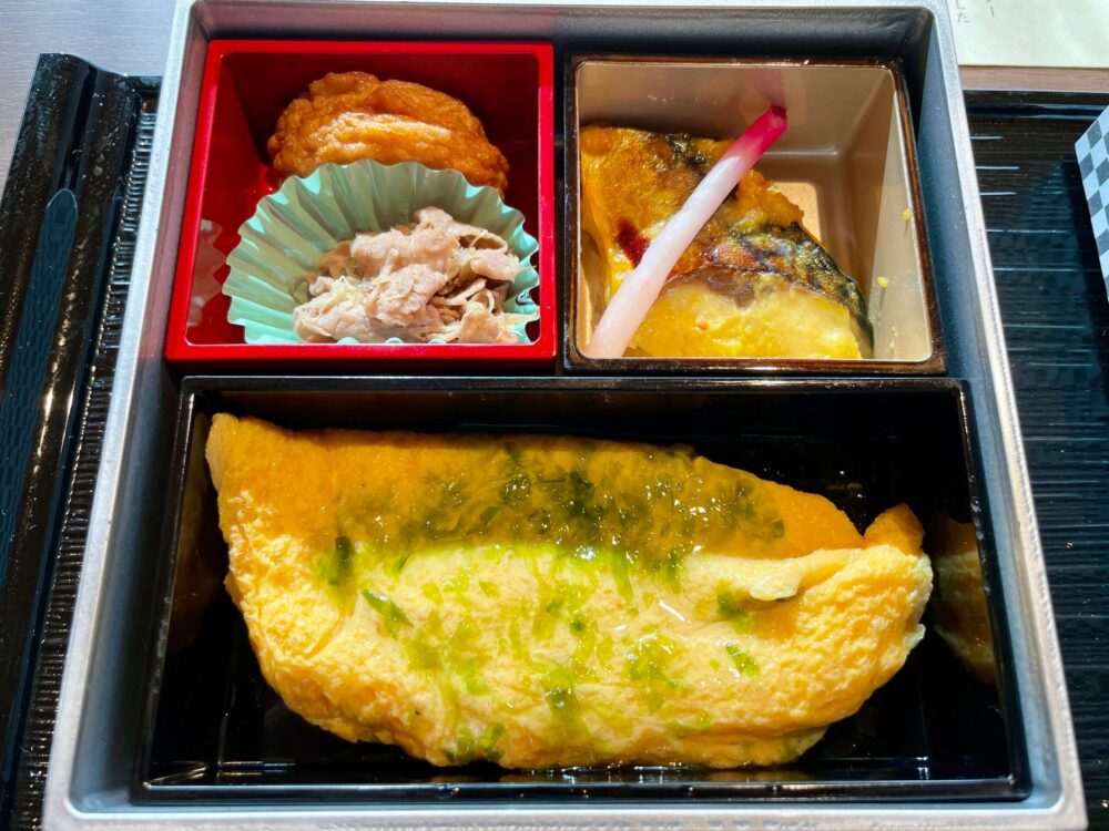 インターコンチネンタル東京ベイ 和ラウンジ 和風オムレツ