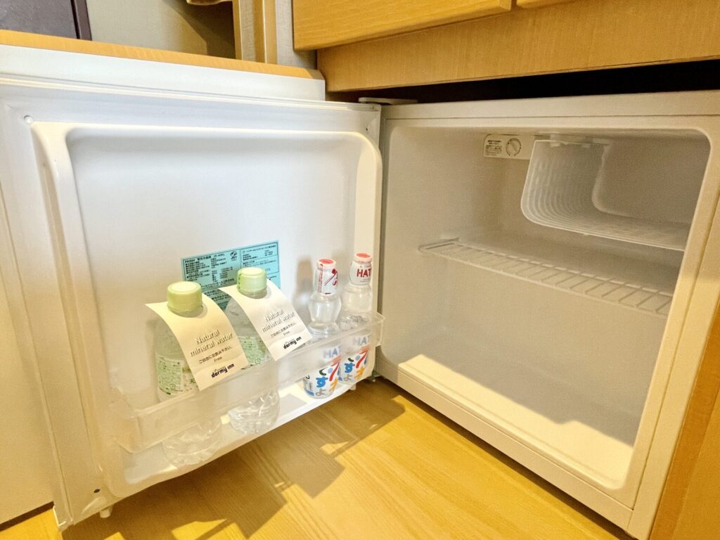 「御宿 野乃 浅草」無料のミネラルウォーター