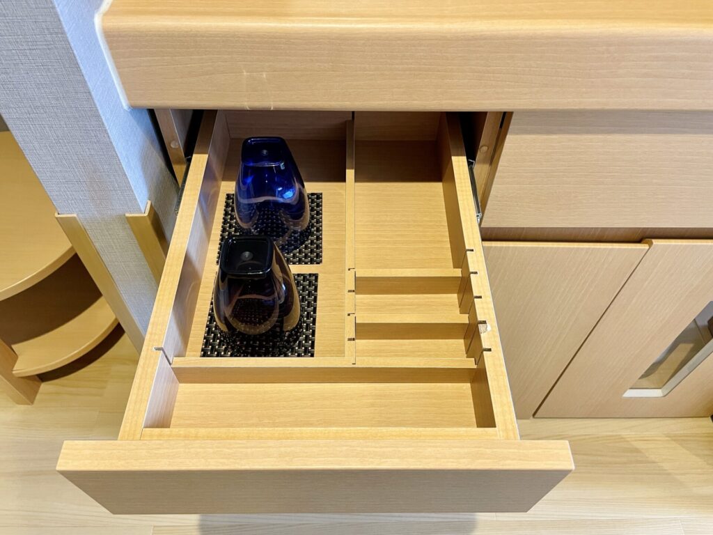 「御宿 野乃 浅草」客室内のアメニティ