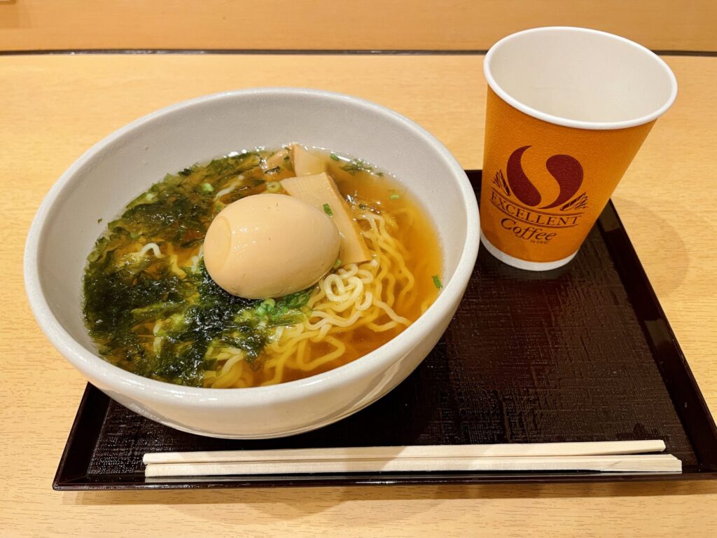 「御宿 野乃 浅草」夜鳴きそば トッピングをじさんおじさん