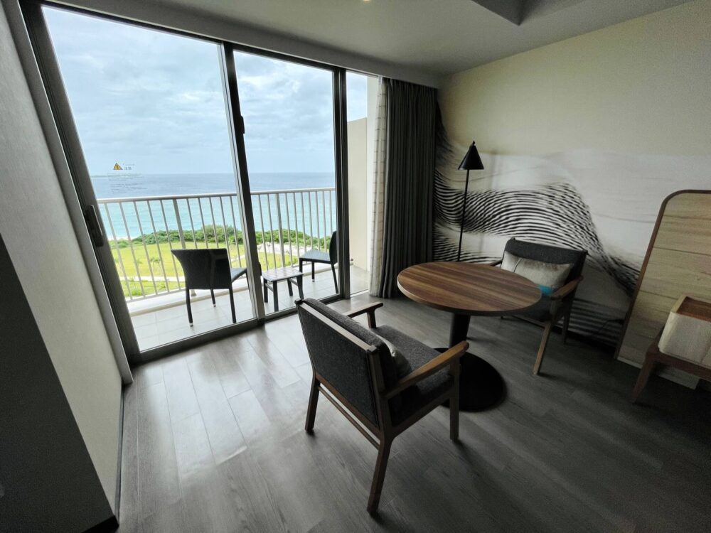 「ヒルトン瀬底」客室からの眺望