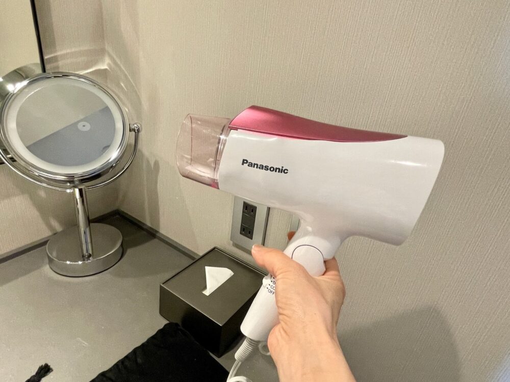 「ヒルトン瀬底」客室 ドライヤー