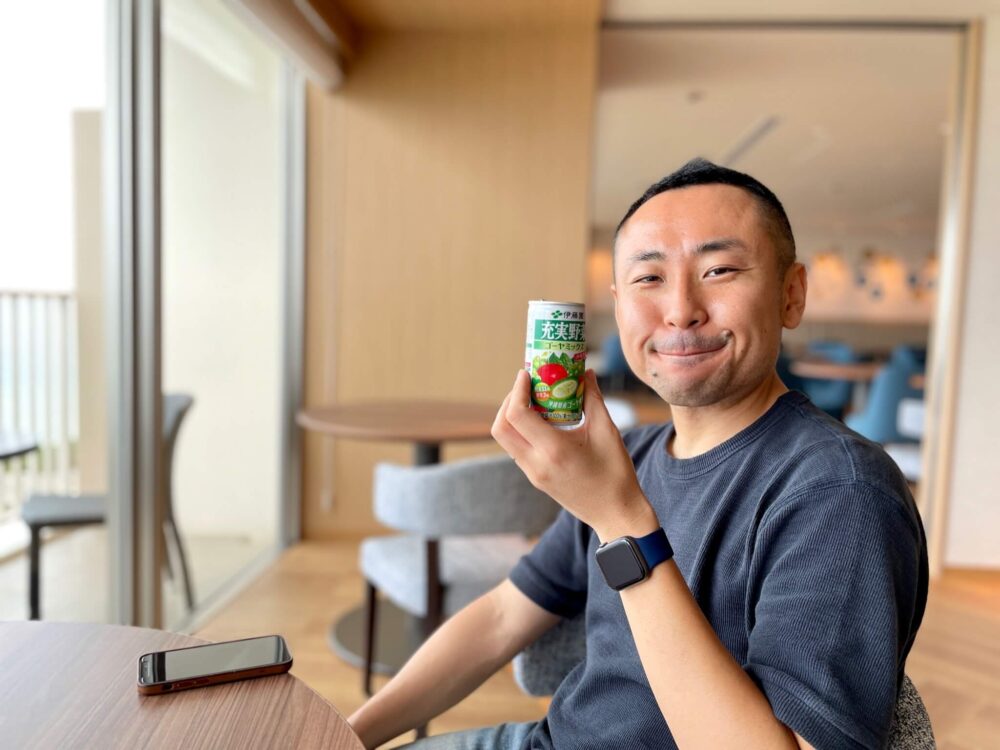 「ヒルトン瀬底」エグゼクティブラウンジ 沖縄限定 充実野菜を満喫