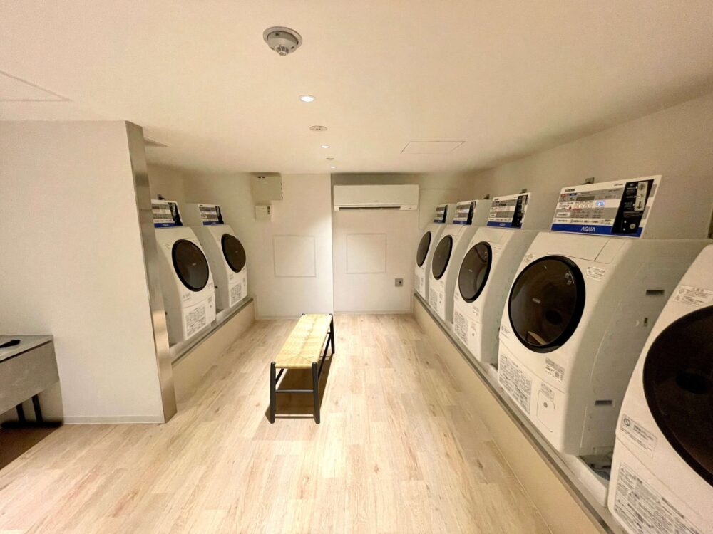 ヒルトン瀬底 コインランドリー内