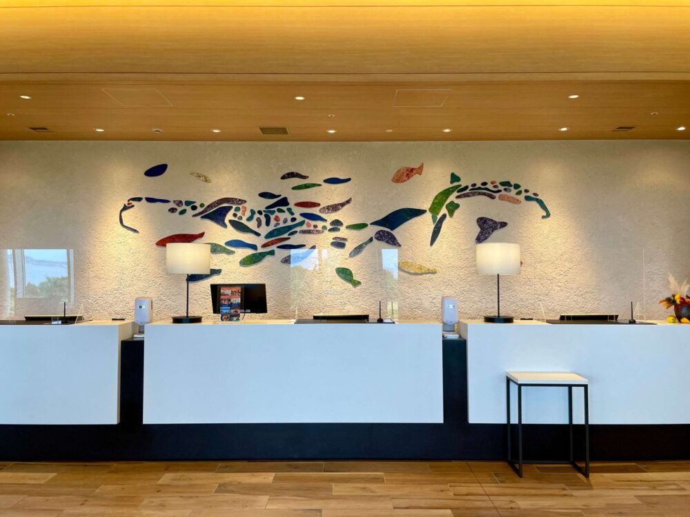 ヒルトン瀬底 フロント