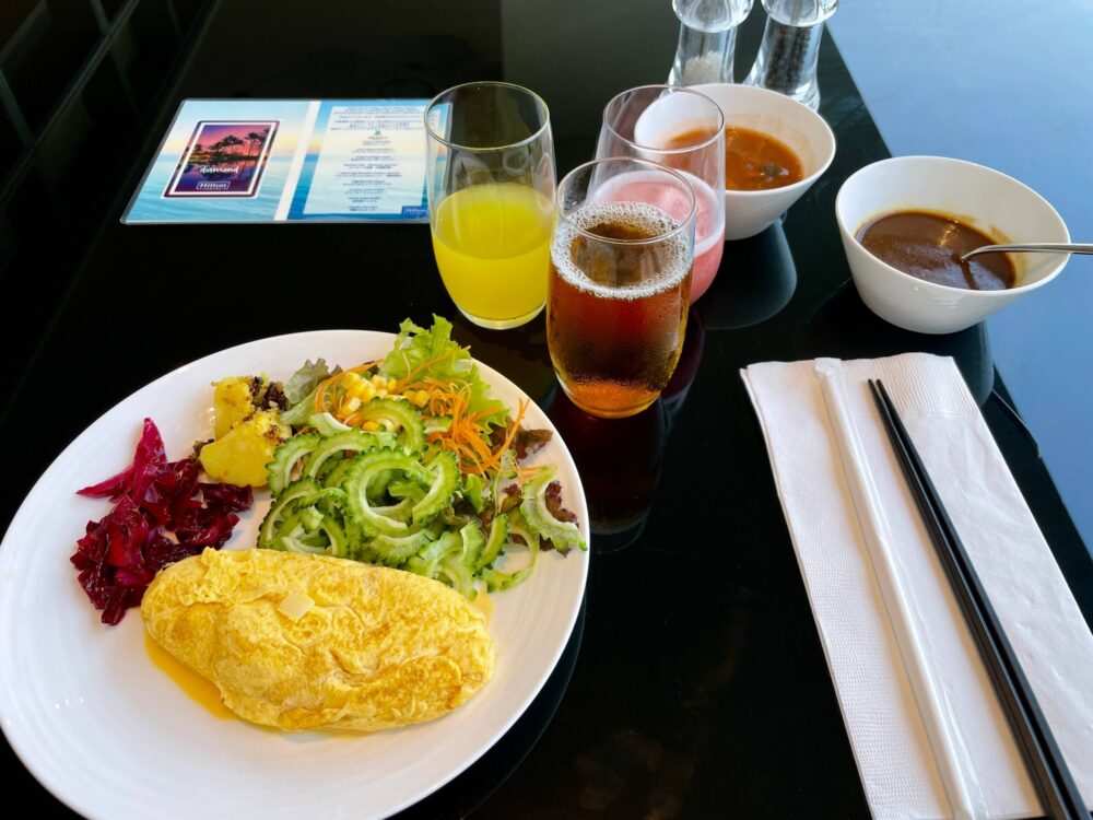 ヒルトン瀬底 朝食の様子