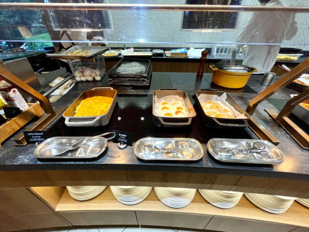 ヒルトン東京ベイ 朝食 卵料理コーナー