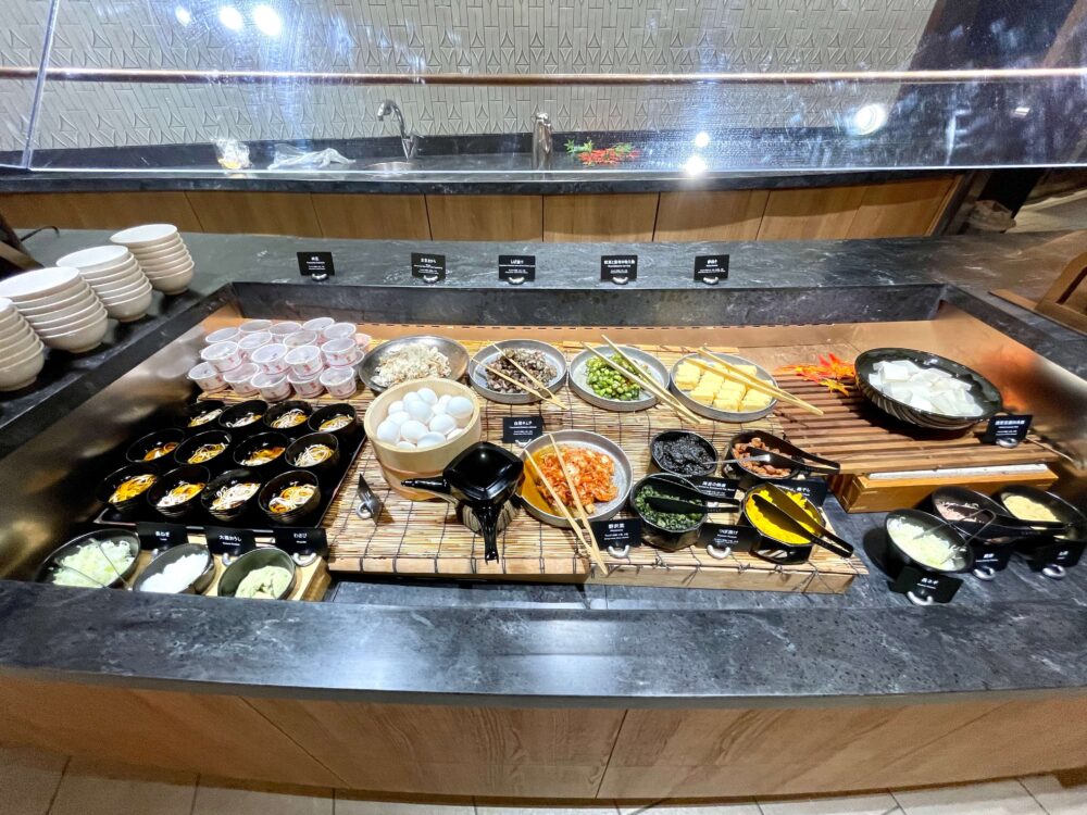 ヒルトン東京ベイ 朝食 ご飯のお供