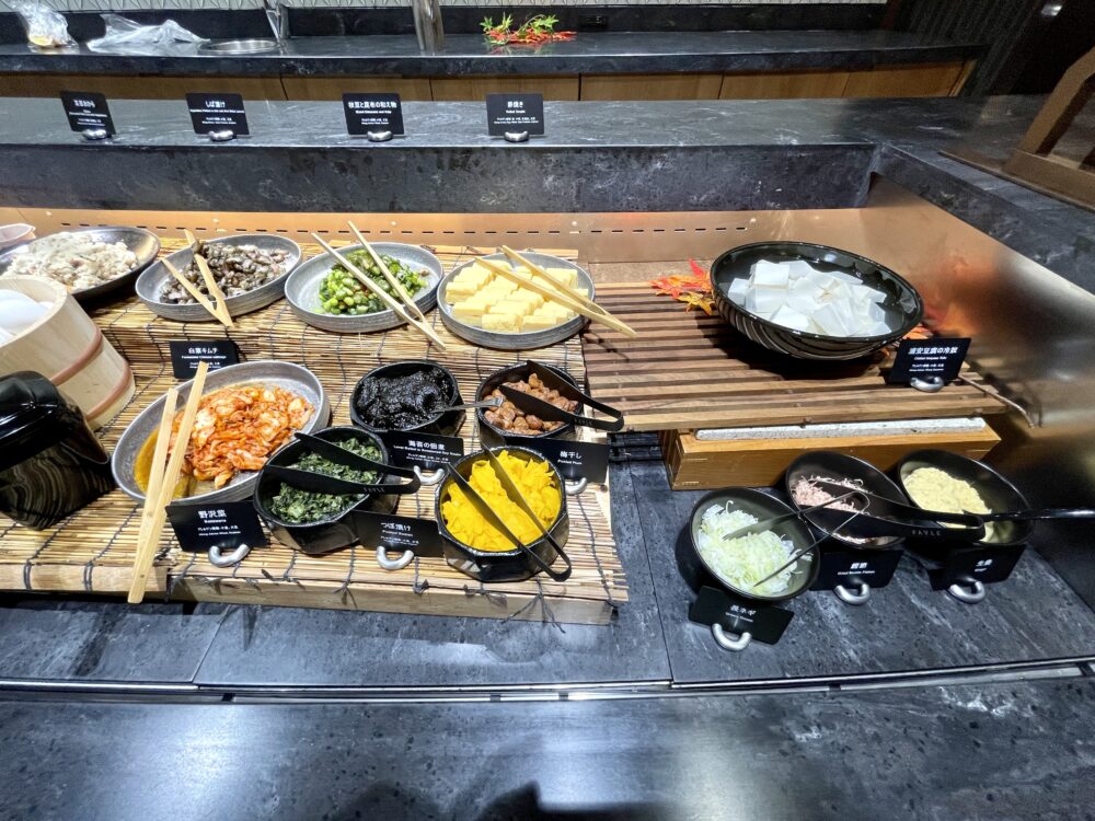 ヒルトン東京ベイ 朝食 浦安豆腐の冷奴