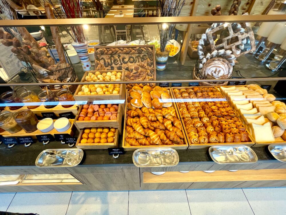 ヒルトン東京ベイ 朝食 パンとジャム