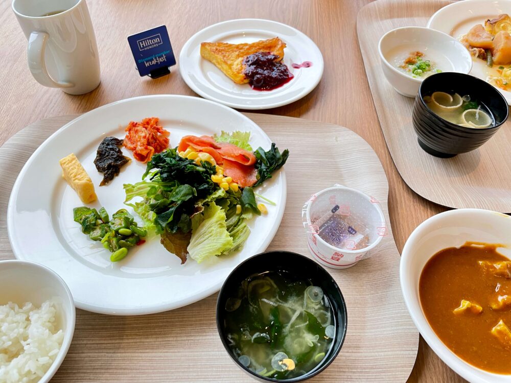 ヒルトン東京ベイ 朝食で食べたのも