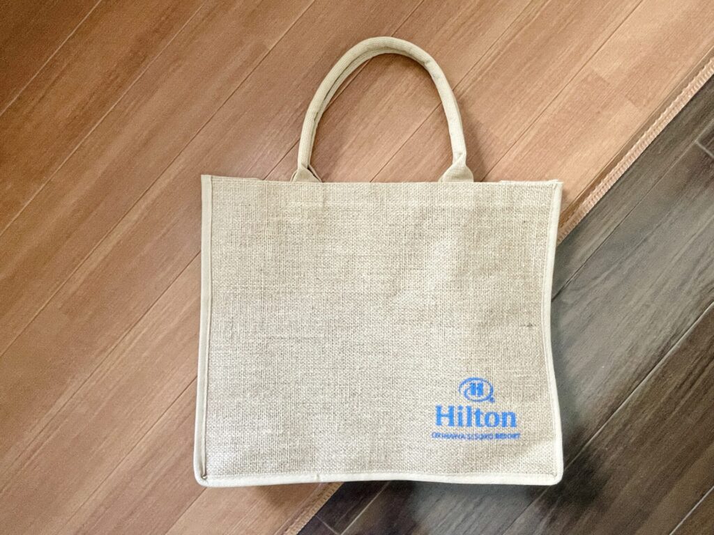 「ヒルトン瀬底」オリジナルビーチバッグ