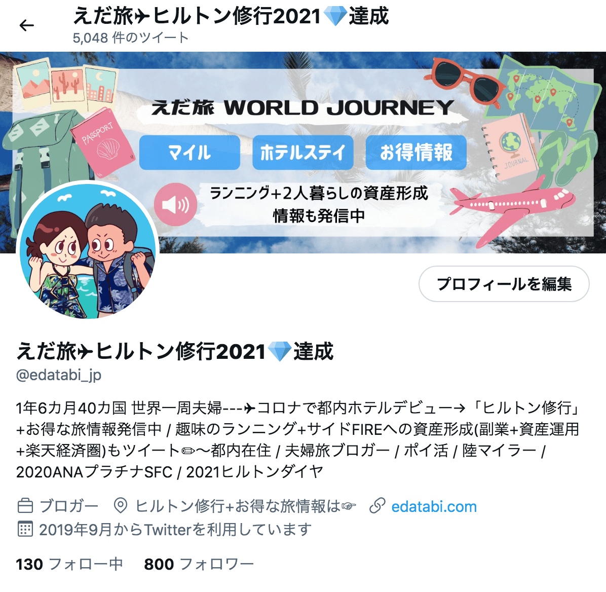 2021年 えだ旅 総まとめ ツイッターフォロワー800名達成