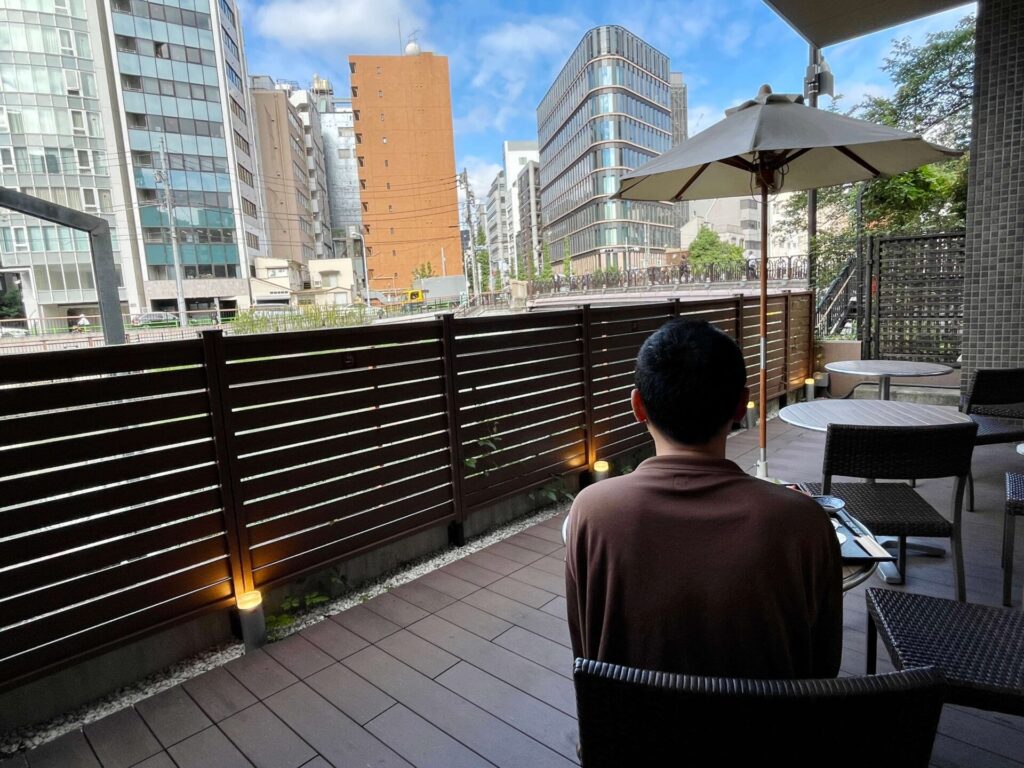 2021年 えだ旅 総まとめ 9月ドーミーイン東京八丁堀 Hatagoにテラス席あり