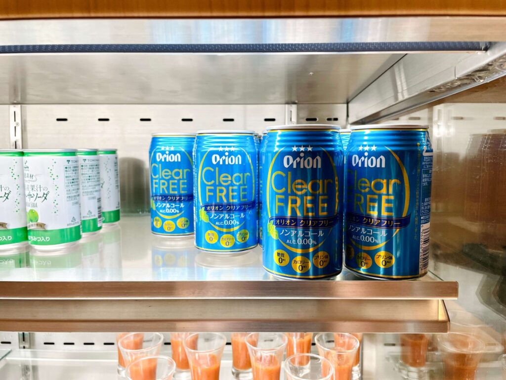 「ヒルトン瀬底」オリオンのノンアルビール