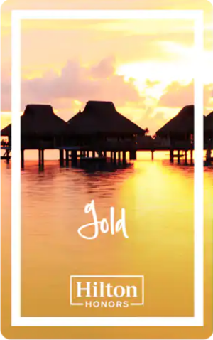 ヒルトンオナーズ「ゴールド会員」イメージ