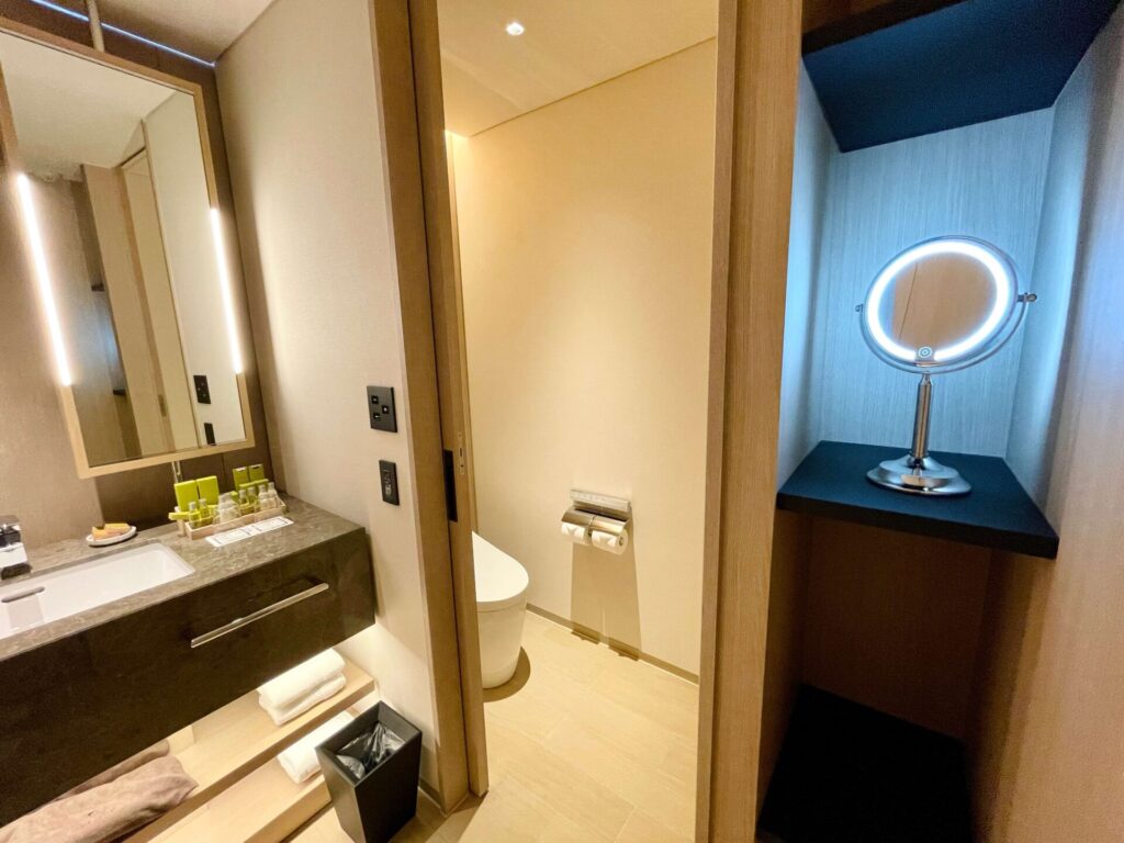 「ヒルトン長崎」バストイレなど