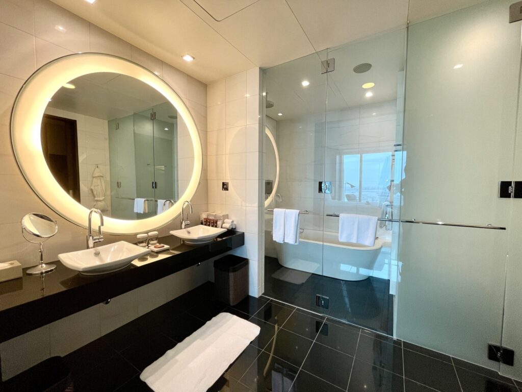 コンラッド東京 スイート 水回り