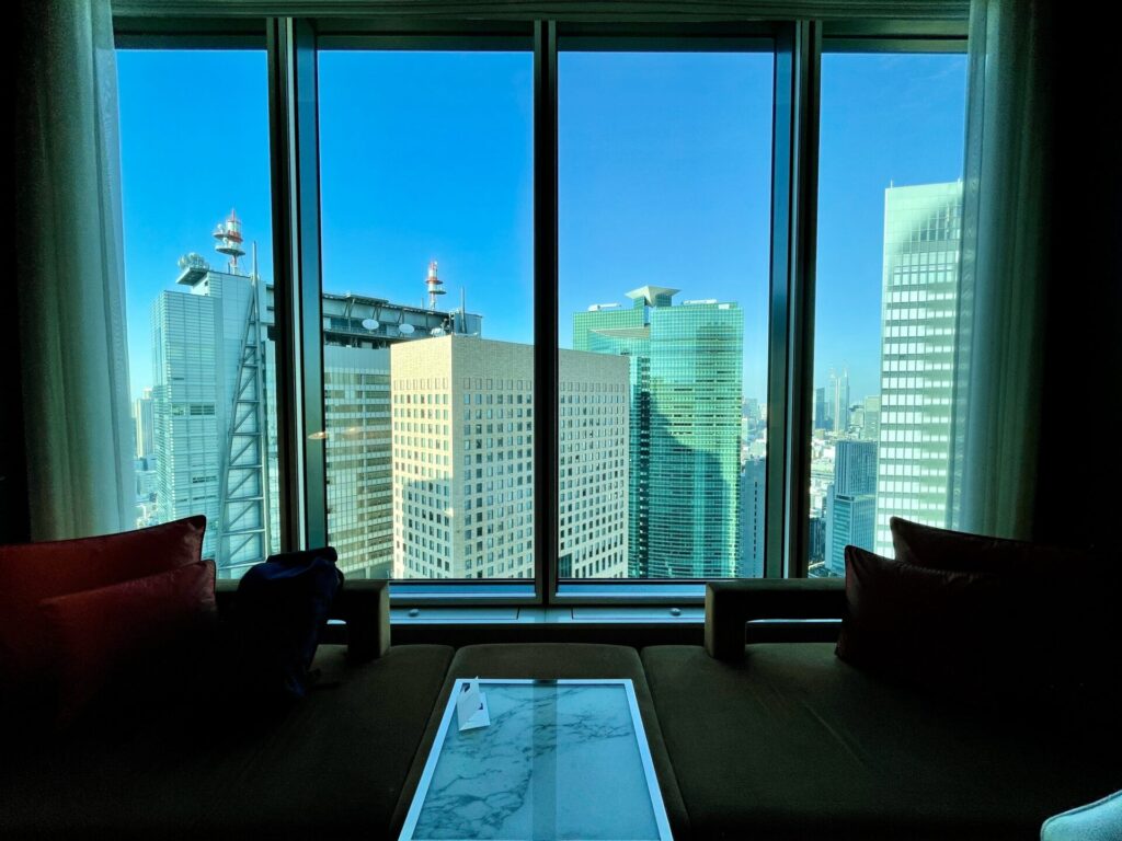 コンラッド東京 シティルームの眺望