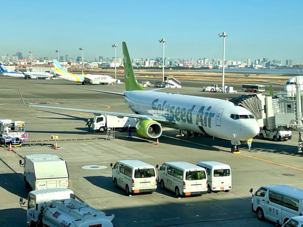 ソラシドエアの機体