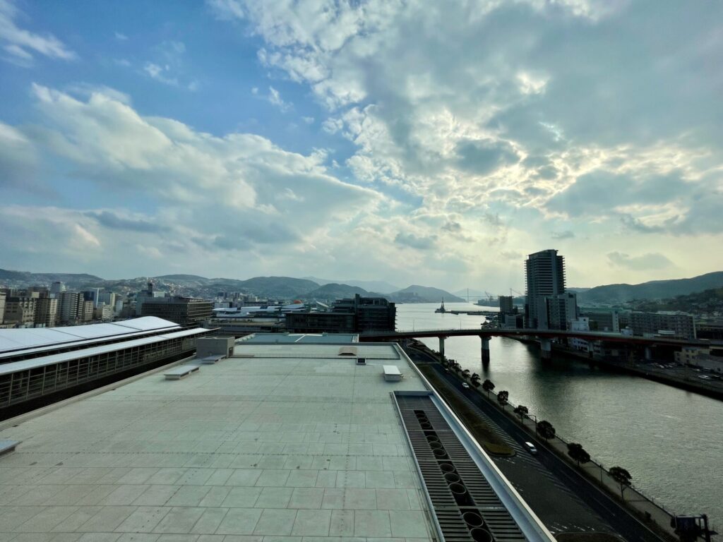 ヒルトン長崎 エグゼクティブデラックス 長崎港の眺望