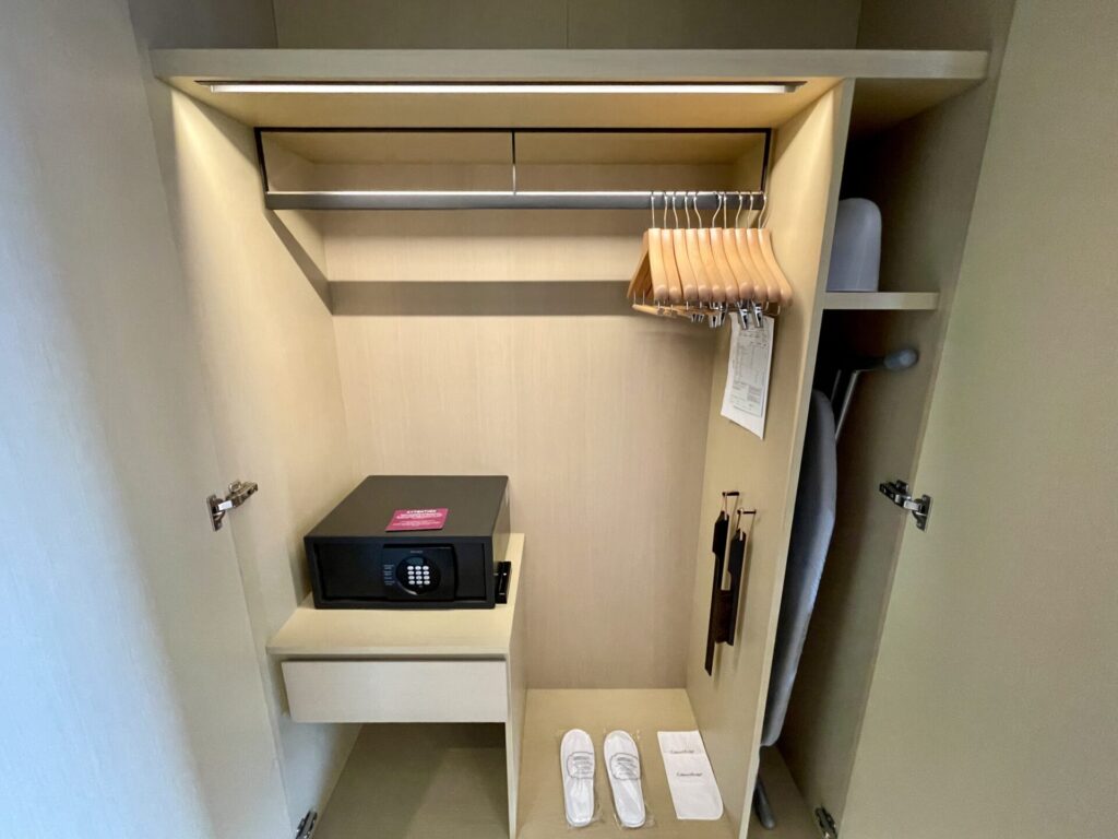 ヒルトン長崎 エグゼクティブデラックス クローゼット