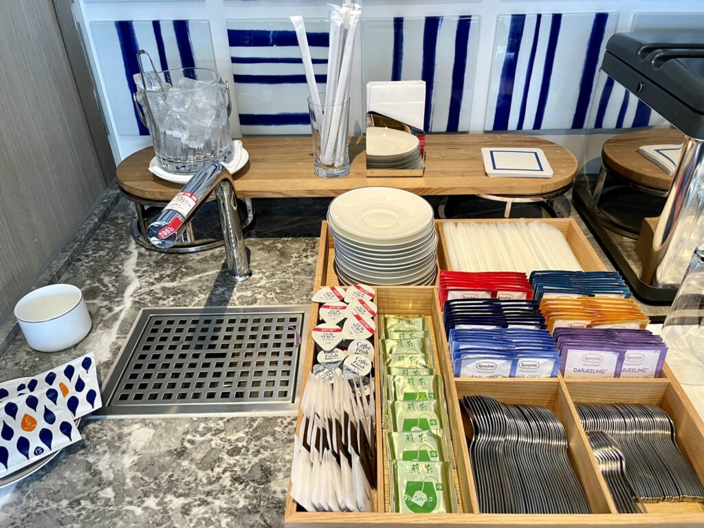 ヒルトン長崎 エグゼクティブラウンジ 紅茶