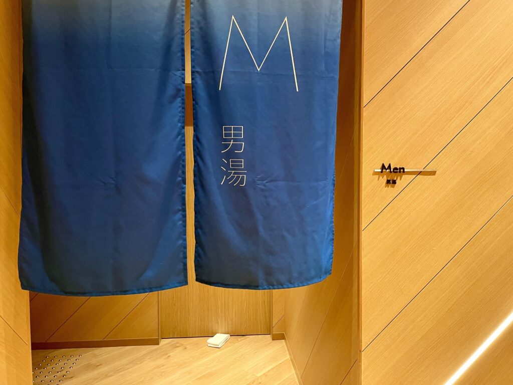 ヒルトン長崎 温浴場への入口