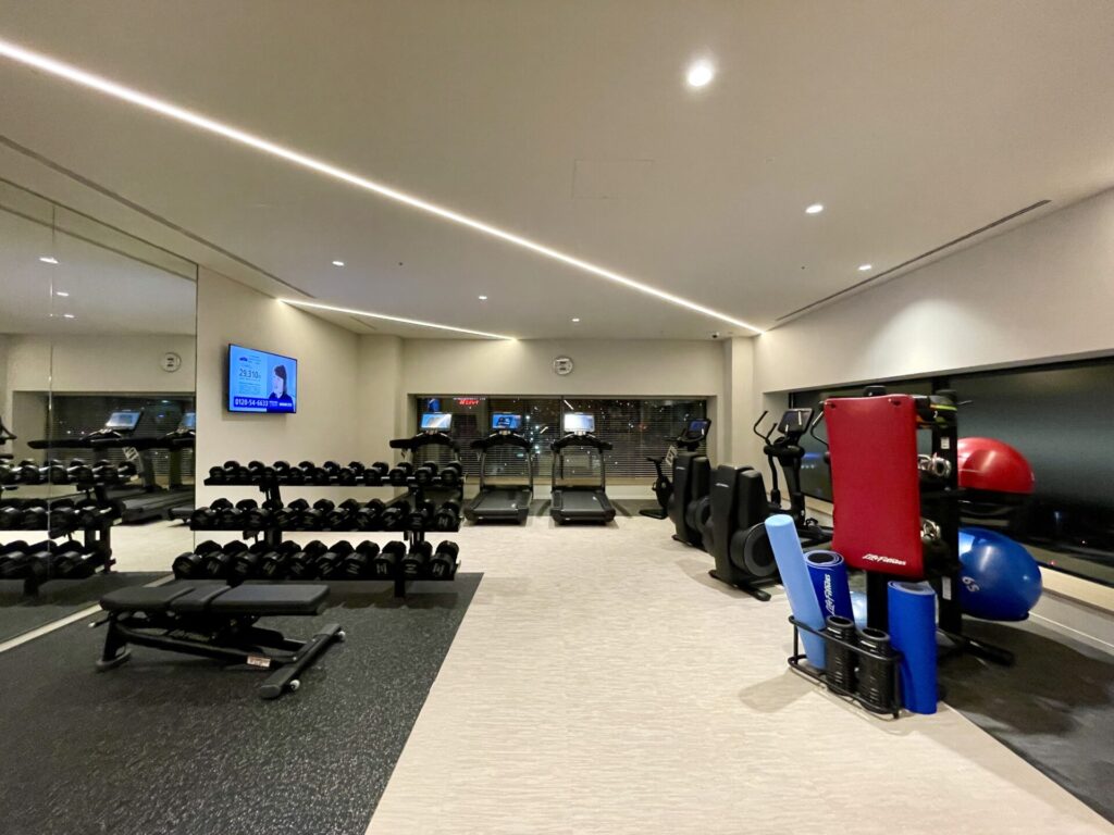 ヒルトン長崎 フィットネスジム