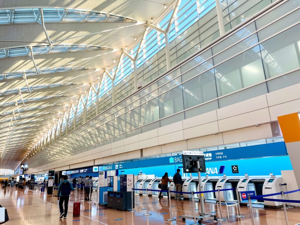 羽田空港にて ソラシドエア搭乗前の様子 その2