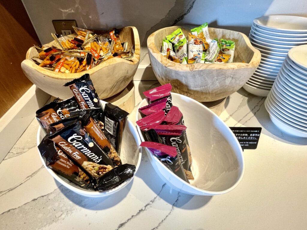 ヒルトン東京 エグゼクティブラウンジ オールデイスナック