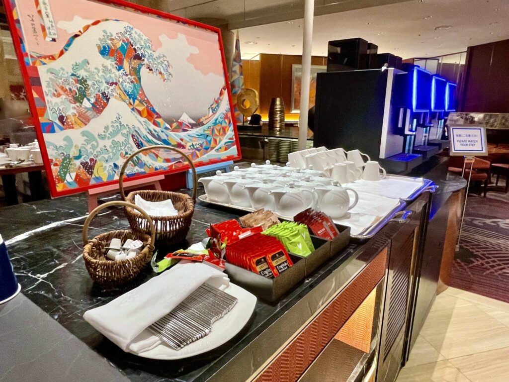 ヒルトン東京 朝食の紅茶