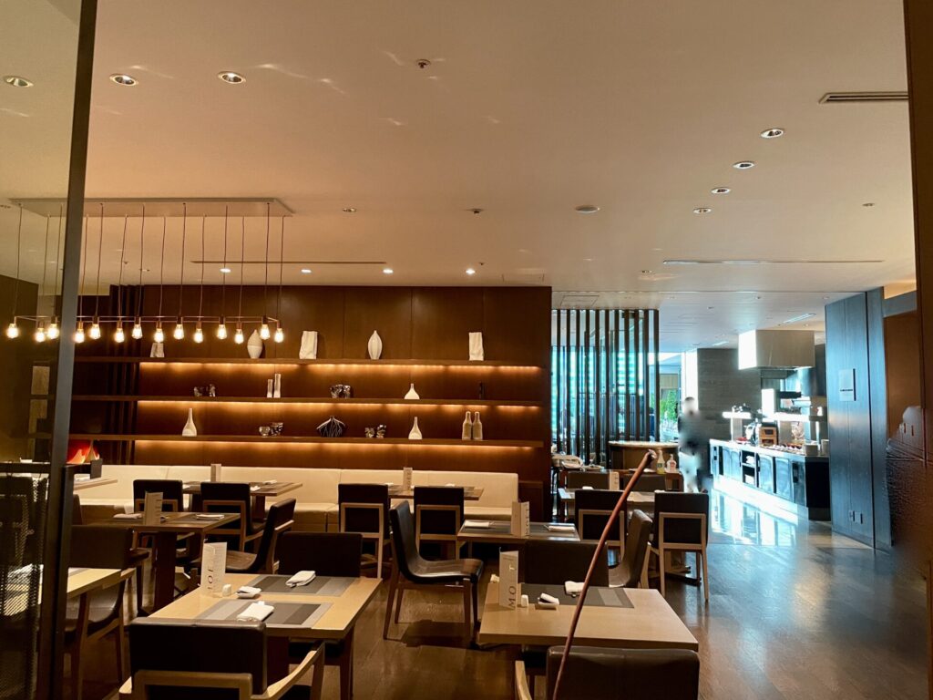 コンラッド東京 朝食会場 セリーズからコラージュへ