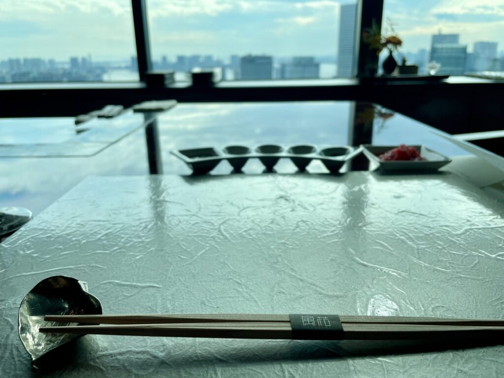 コンラッド東京 風花 鉄板焼き