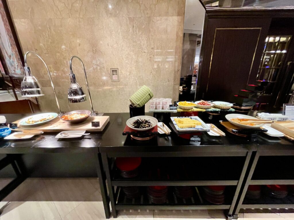 ヒルトン東京 朝食ブッフェ 和食コーナー