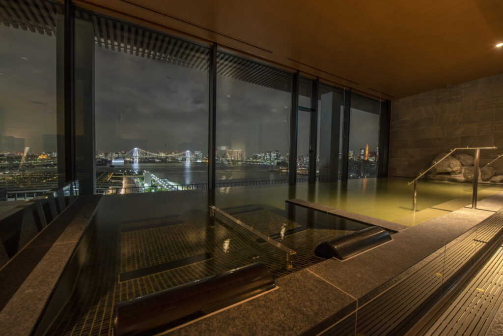 ラビスタ東京ベイ 男湯 夜景