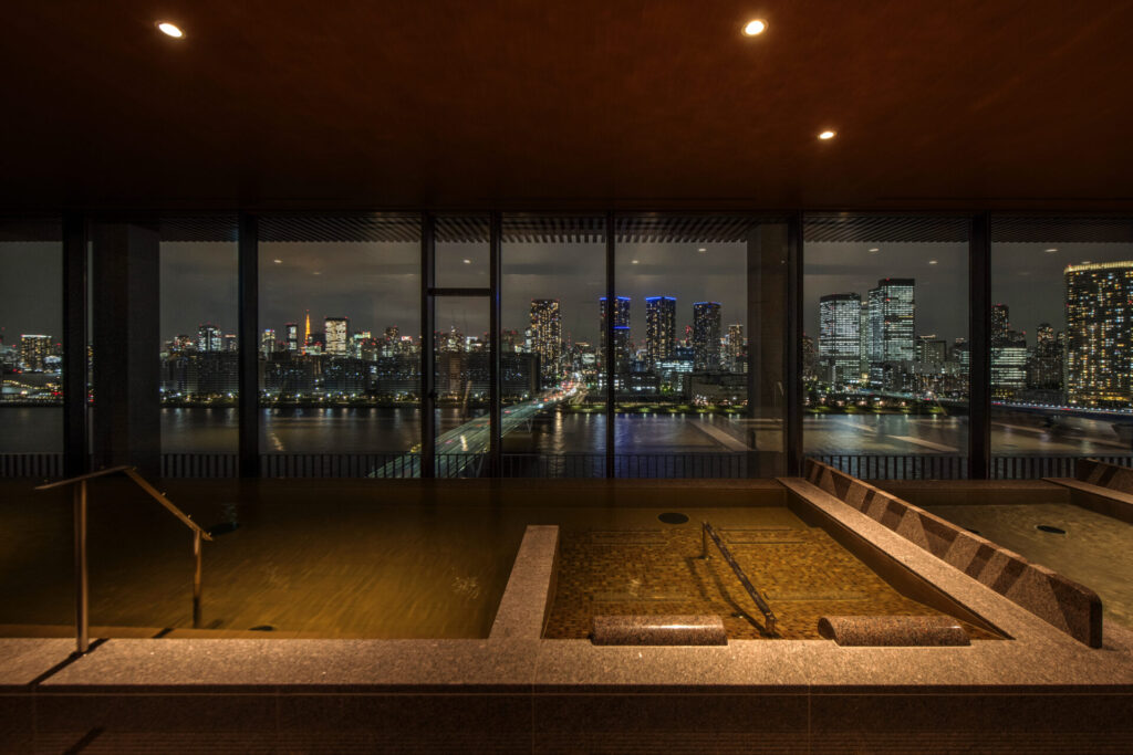 ラビスタ東京ベイ 女湯からの夜景