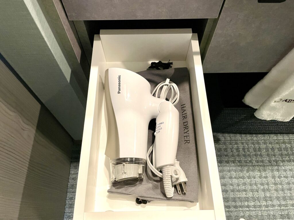 ラビスタ東京ベイ 客室 ドライヤー