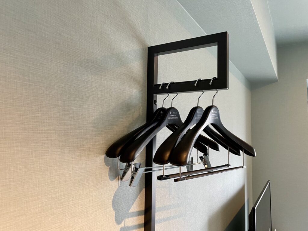 ラビスタ東京ベイ 客室 ハンガーラック