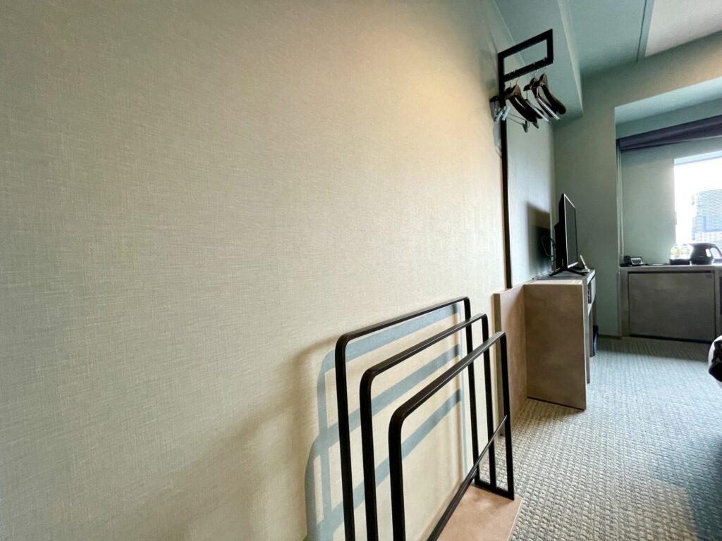 ラビスタ東京ベイ 客室 タオルかけ