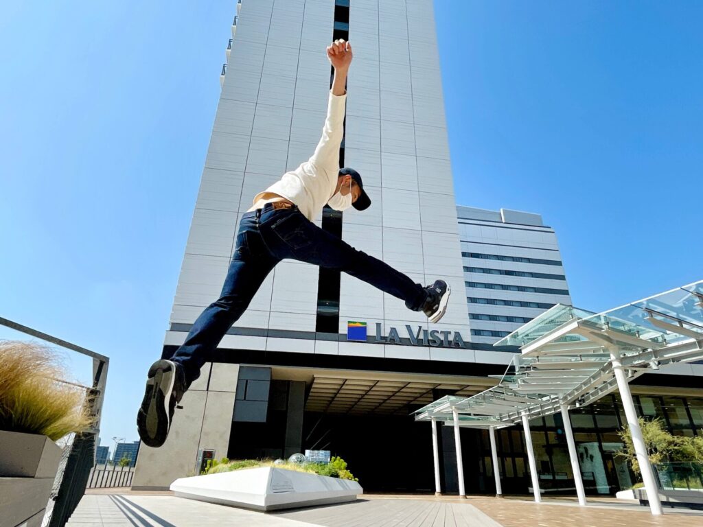 「ラビスタ東京ベイ」にて記念撮影