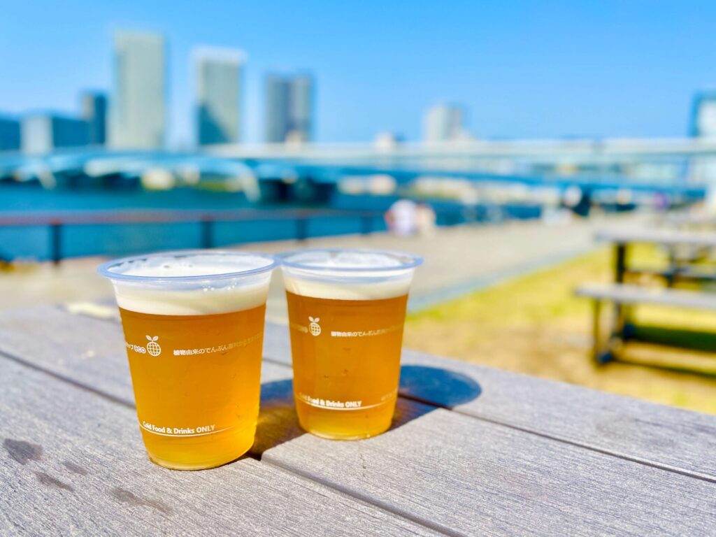 「CITABRIA BAYPARK grill & bar」ハートランド生ビール