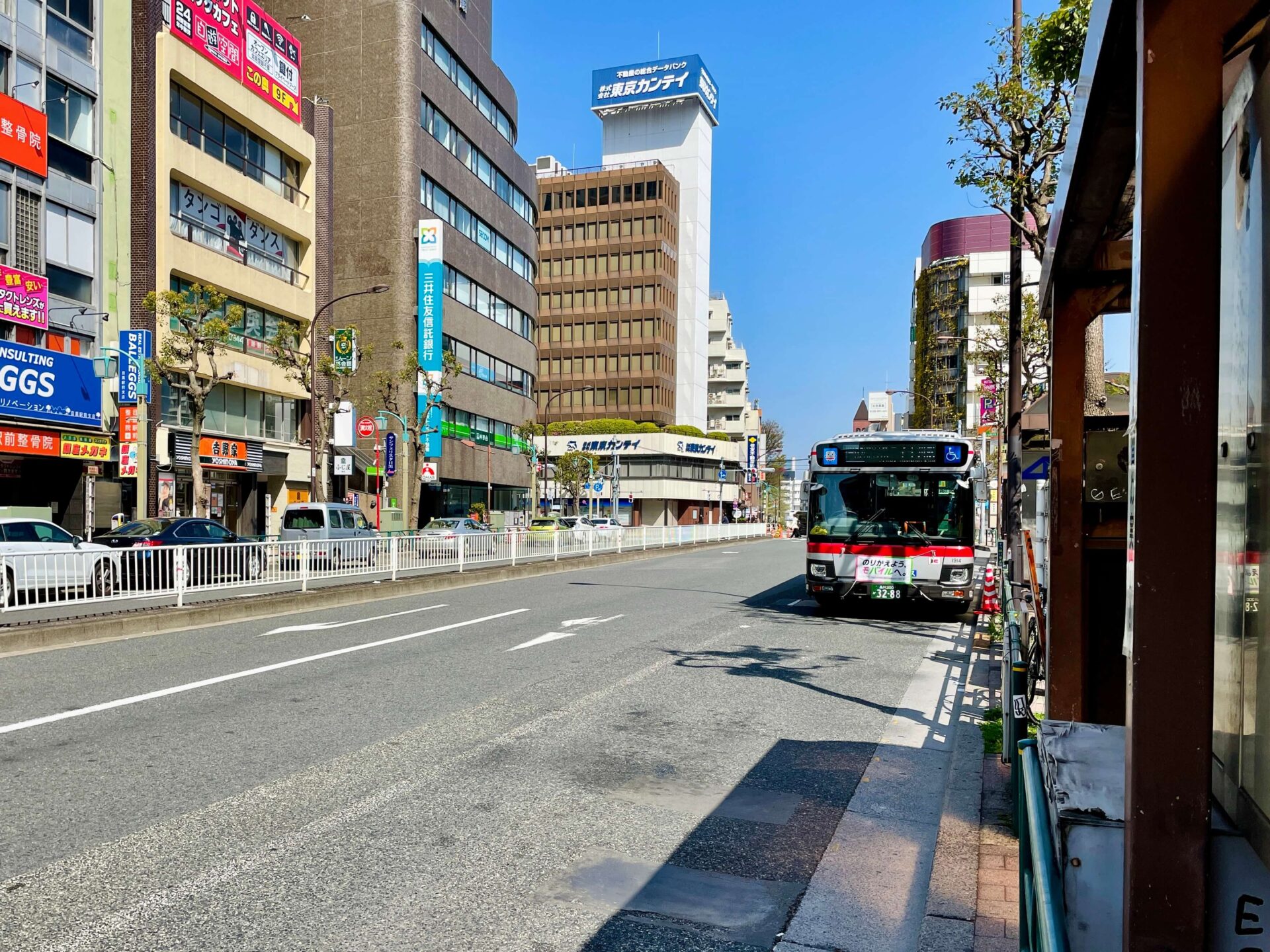 「山手線一周」目黒駅周辺から東急バスが増加