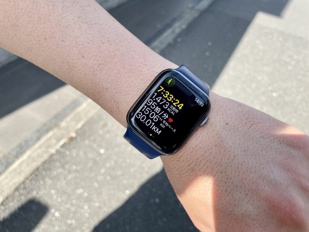 山手線徒歩で一周 30km通過